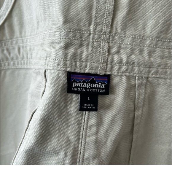 PATAGONIA-Women's Stand Up Overalls - 5 in Dyno White size large - Picture 7 of 7